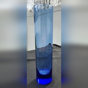 Cobalt Blue Glass Vase